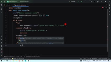 "Interactive Number Guessing Game in Python" @Hiwa1992   No talking