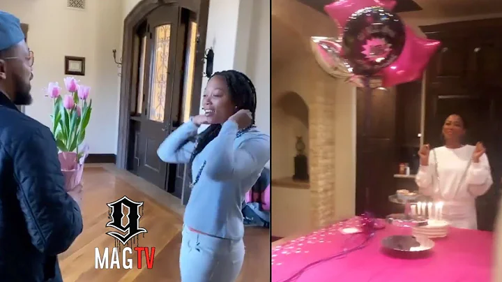 Romeo Miller Surprises Sister Inty For Her 27th B-...