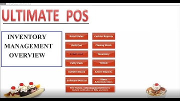 Ultimate POS - Inventory Management Overview Part 2