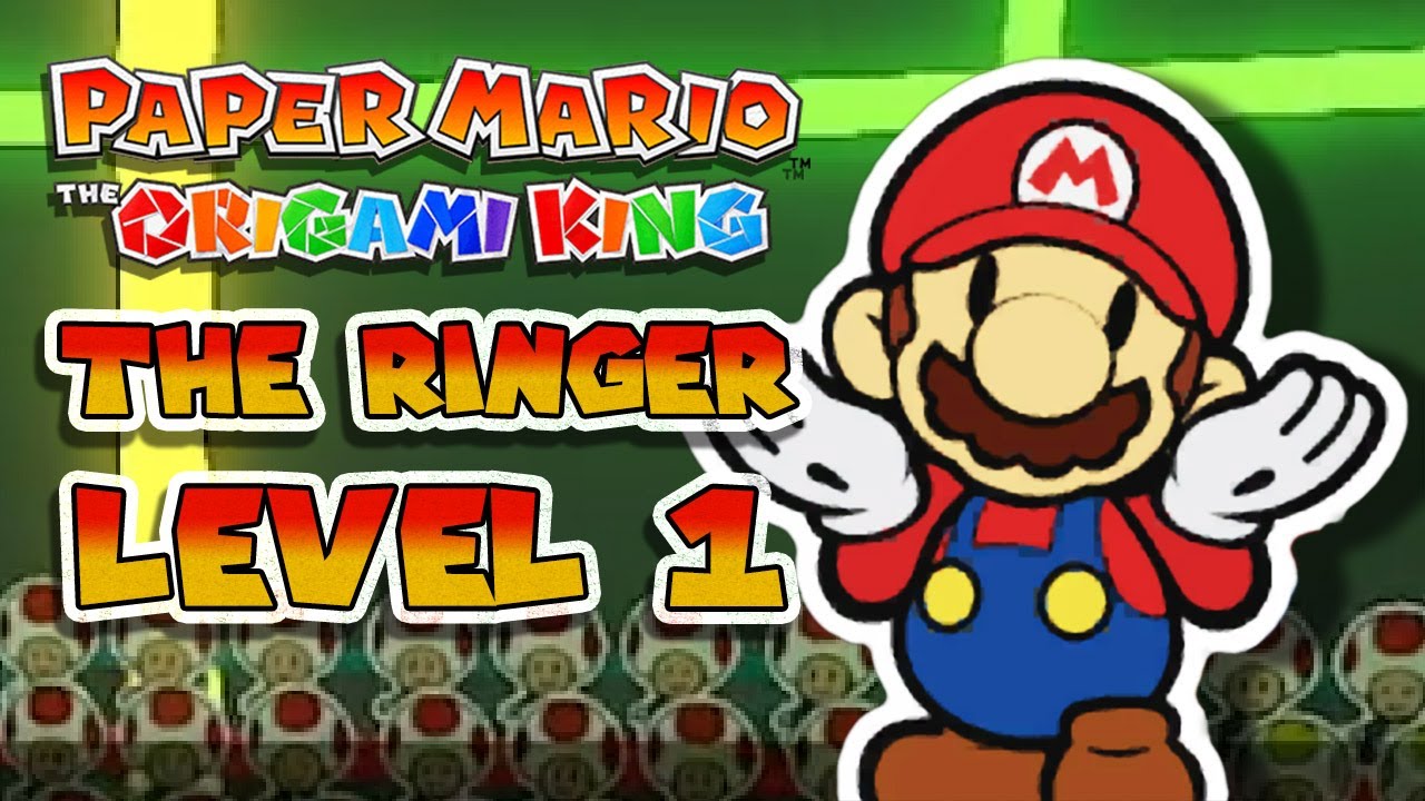 Paper Mario The Origami King The Ringer Level 1 Guide YouTube paper-mario-the-origami-king-the-ringer-level-1-guide-youtube