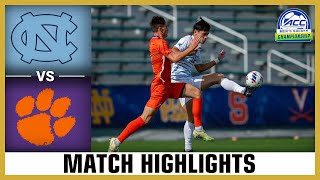 Clemson vs. North Carolina Championship Game Highlights | 2023 ACC Men’s Soccer
