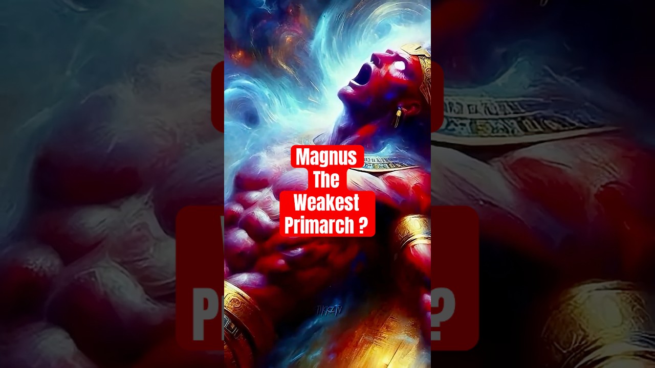 Почему брат Магнуса считает его самым слабым примархом? | История Warhammer 40k 