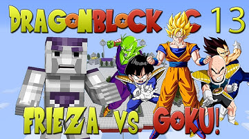 Dragon Block C 1.6.4: Frieza vs Goku and the Z Fighters! (DBZ Minecraft)