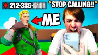 I Put His PHONE NUMBER In My Name! (Steal The Brainrot)