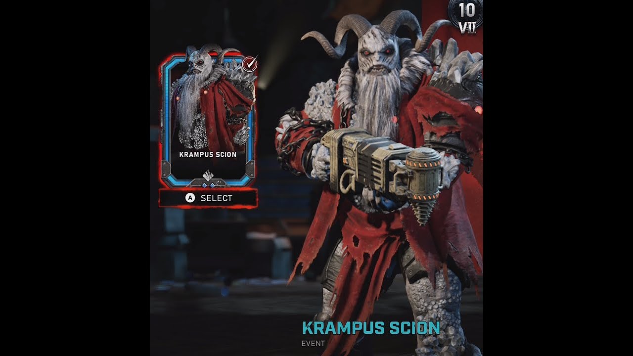 Gears 5 Gearsmas Krampus Adventure