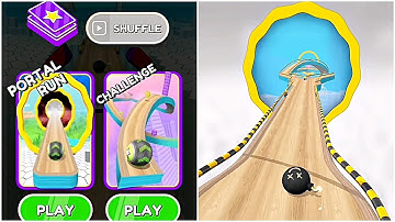Going Balls Portal Run Gameplay Walkthrough Android, iOS Part 11