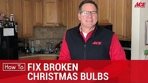 How To Replace Broken Christmas Light Bulbs - Ace Hardware