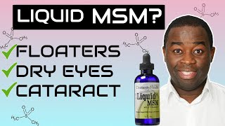 Liquid MSM (methyl sulfonyl methane) for eyes and floaters - Is it worth it?