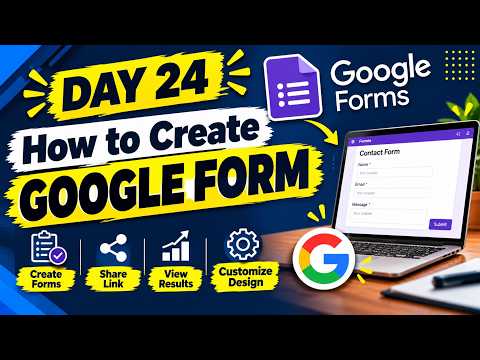 How to create a Google Form
