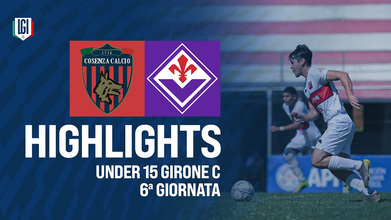 Highlights Cosenza-Fiorentina U15 A-B, 6ª giornata stagione 2024-25