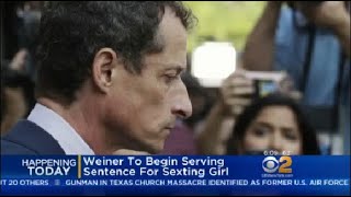 Weiner To Begin Serving Sentence For Sexting Girl