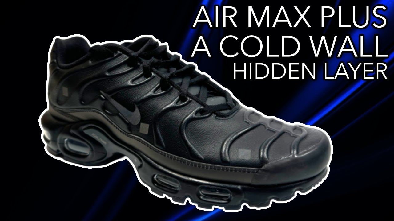 2023 Nike Air Max Plus TN A Cold Wall Black Review & On Feet - YouTube