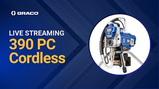390 PC CordLess - Novo equipamento para pintura a bateria.