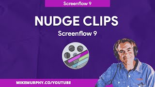 Screenflow 9: How To Nudge Clips