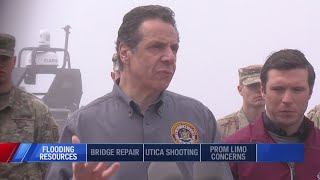 As the potential for flooding lingers along Lake Ontario, Governor Cuomo pushes for action