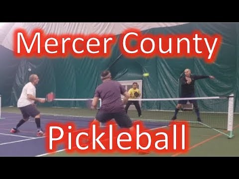 Mercer County Princeton Advantage Pickleball - Sat 1/26/19 - YouTube
