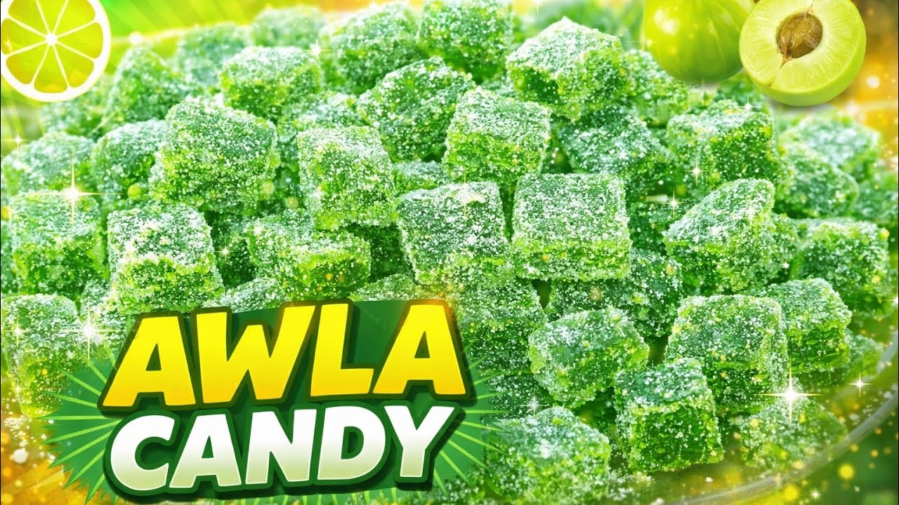 Delicious Awla Candy Recipe | Tangy & Sweet Amla Gummies at Home