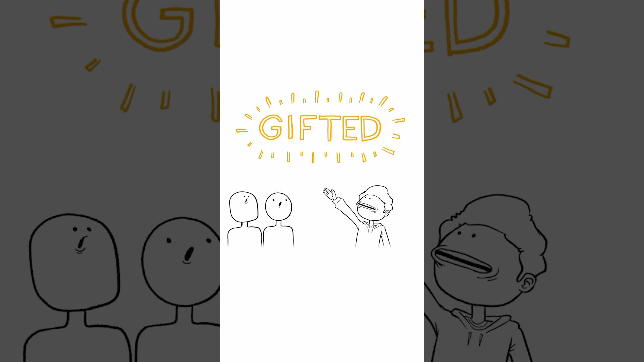 Dark Side of Being a Gifted Artist #art #drawing #shorts