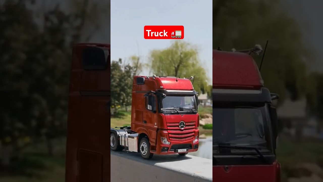Unboxing Mercedes Benz actros 