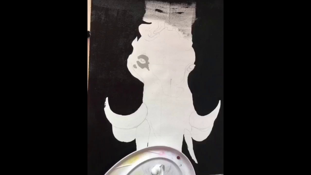 ACRYLIC PAINTING (ELEPHANT) - YouTube