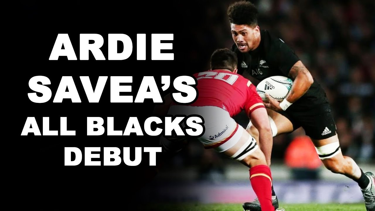 Ardie Savea's All Blacks Debut - YouTube