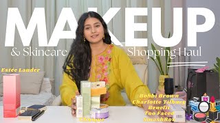 Luxury Makeup & Skincare haul | Estée Lauder | Clinique | Smashbox | Charlotte
