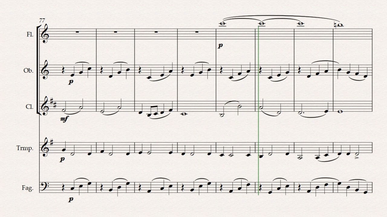 Jerusalén Processional March – Woodwind Quintet Arrangement
