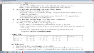 CST 170 - Summer, 2014 Syllabus