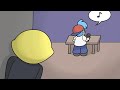 Lemon tries to scare Boy | FNF comic/animation