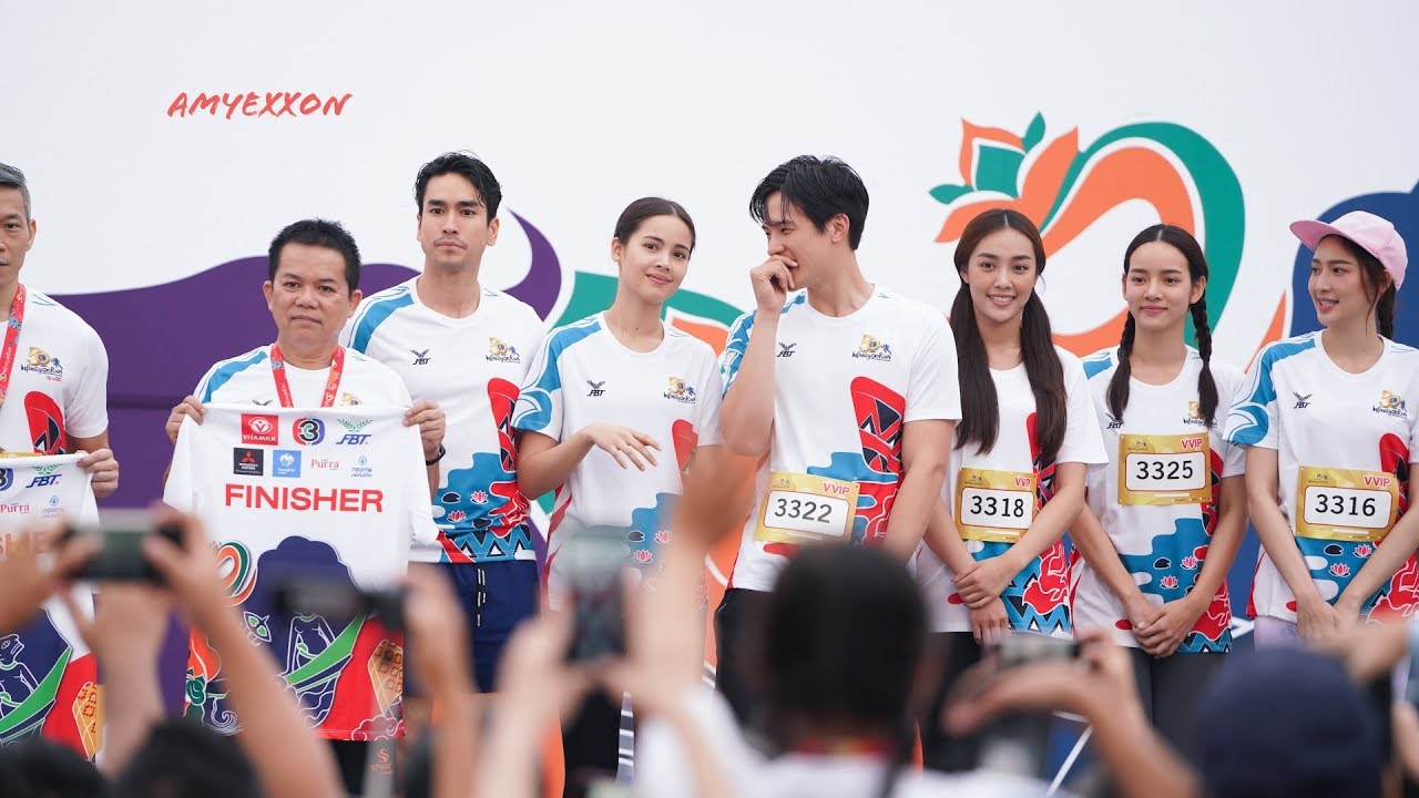 Nadech Kugimiya - Yaya Urassaya - James Ma at Ch3 Infinity Run 26Jan20 (Part 4/4) | AmyExxon