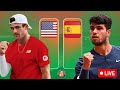 🔴 🇺🇸 TOMMY PAUL - CARLOS ALCARAZ 🇪🇸 / 🔥 LA NIGHT SESSION ! - ROLAND-GARROS 2025 - LIVE/DIRECT