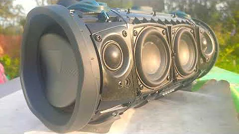 Bass test jbl Xtreme 2 gg blowout low frequency mode lfm 100