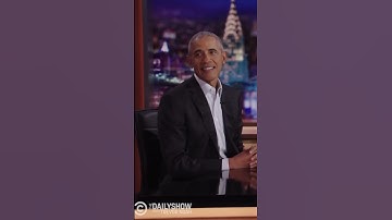 President Barack Obama with the hard-hitting questions💀#dailyshow #comedy #obama #barackobama
