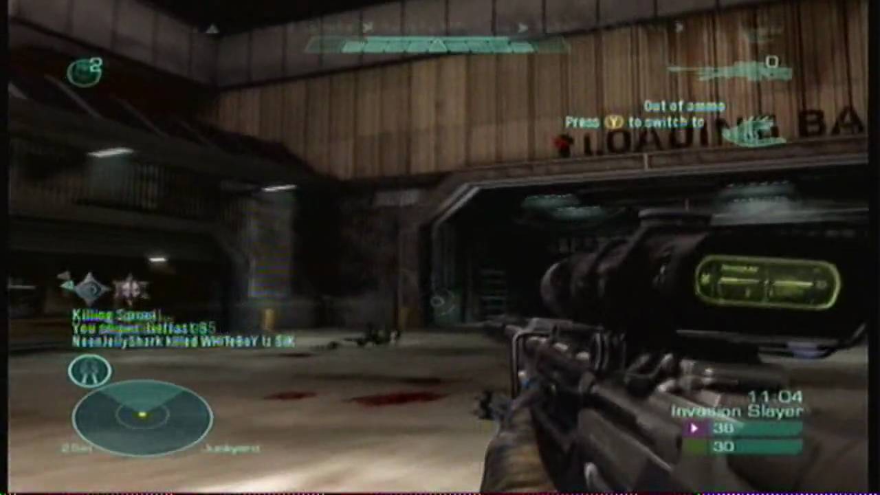 Git with a gun's Halo Reach Invasion slayer part 1 (Gameplay)