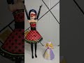 Cute Purple Ribbon Licca and amazing Ladybug