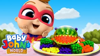 No More Snacks (No No Song) | Playtime Songs \& Nursery Rhymes by Baby John’s World