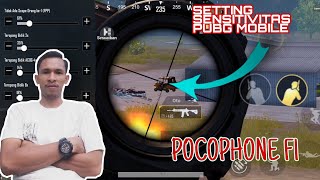 SETTINGAN SENSITIVITAS POCOPHONE F1 2020 !!!! ADS & GYRO + 4 FINGER | PUBG MOBILE