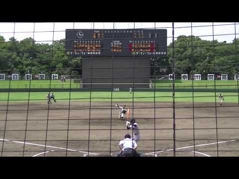 【荏田高校 新川大貴】神奈川県夏季大会3回戦vs横浜高校 春日井静斗 第1打席