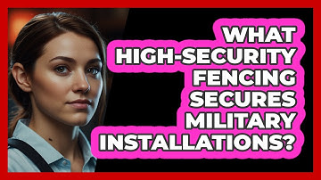 What High-security Fencing Secures Military Installations? - SecurityFirstCorp.com