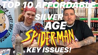 Top 10 Affordable Silver Age SPIDER-MAN Key Issues COMIC BOOKS with Very Gary Comics