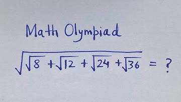 Een mooi vierkantswortelprobleem | Wiskunde Olympiade
