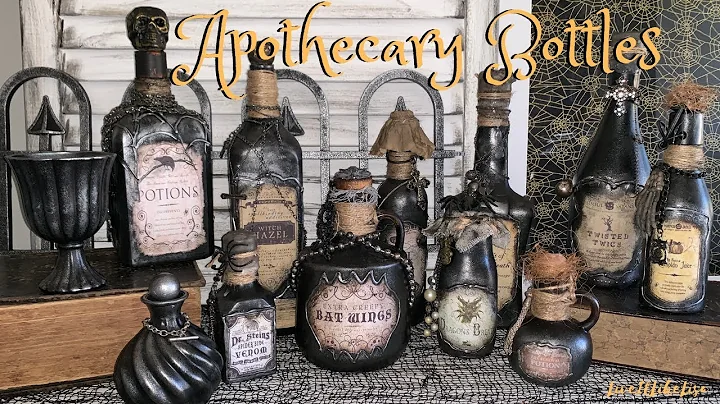 HALLOWEEN DIY DECOR | Apothecary Bottles