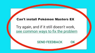 Fix Can't Install Pokémon Masters EX App Problem On Google Playstore For Android screenshot 5