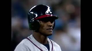 Jimmy Key (TOR) picks off Otis Nixon at first base (1992 World Series Game 4)