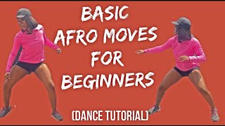 6 Simple Basic Afro Moves For Beginners | AMAPIANO MOVES | Dance Tutorial