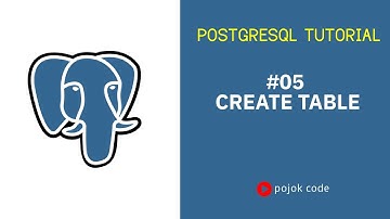 POSTGRESQL TUTORIAL #5 CREATE TABLE