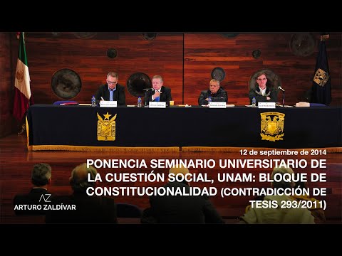 Ponencia | Seminario universitario de la cuestión social UNAM | 2014 (2/4)