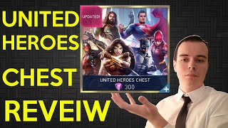 UNITED HEROES CHEST REVIEW INJUSTICE 2 MOBILE