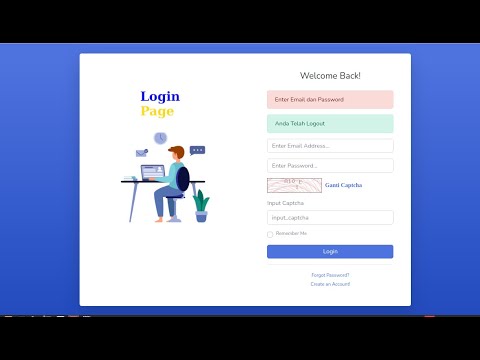 codeigniter login,logout,captcha tutorial