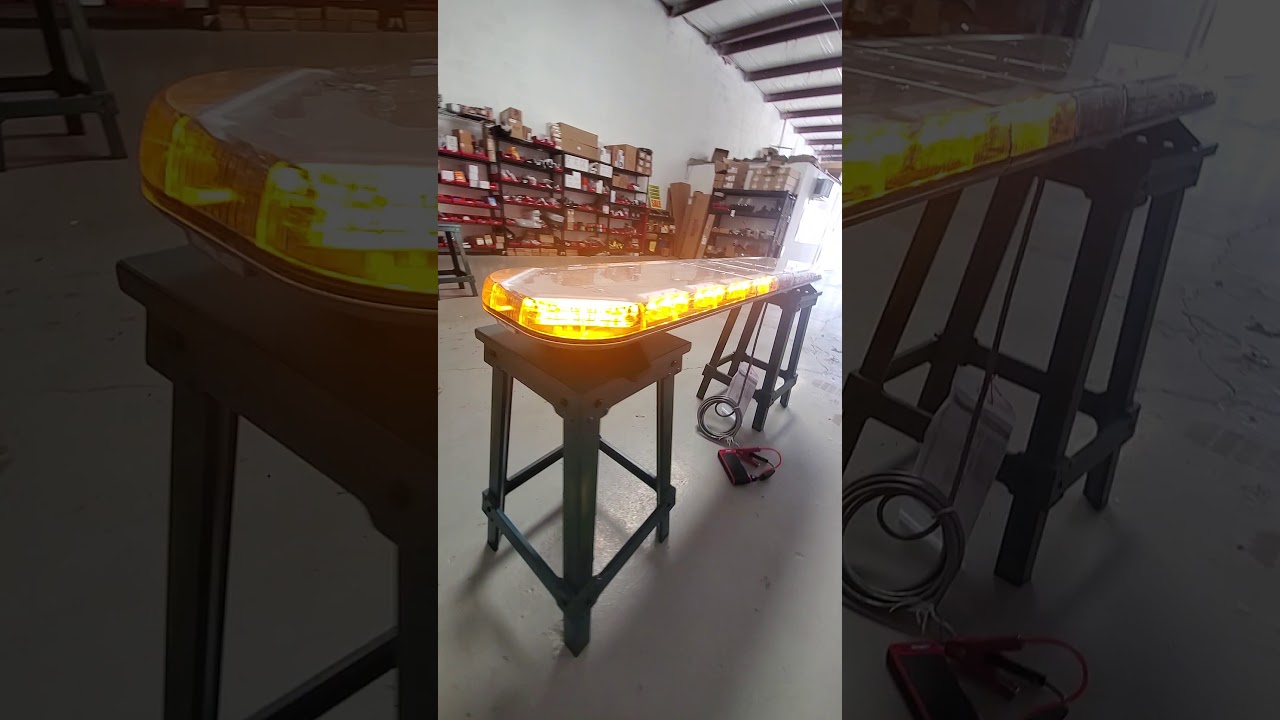 Whelen Justice 56" Amber.